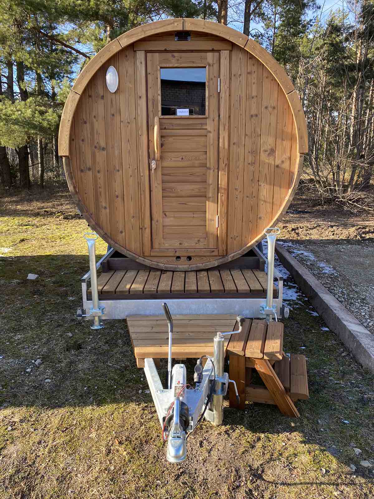 Sauna On Trailer Bespoke & Custom Options Available