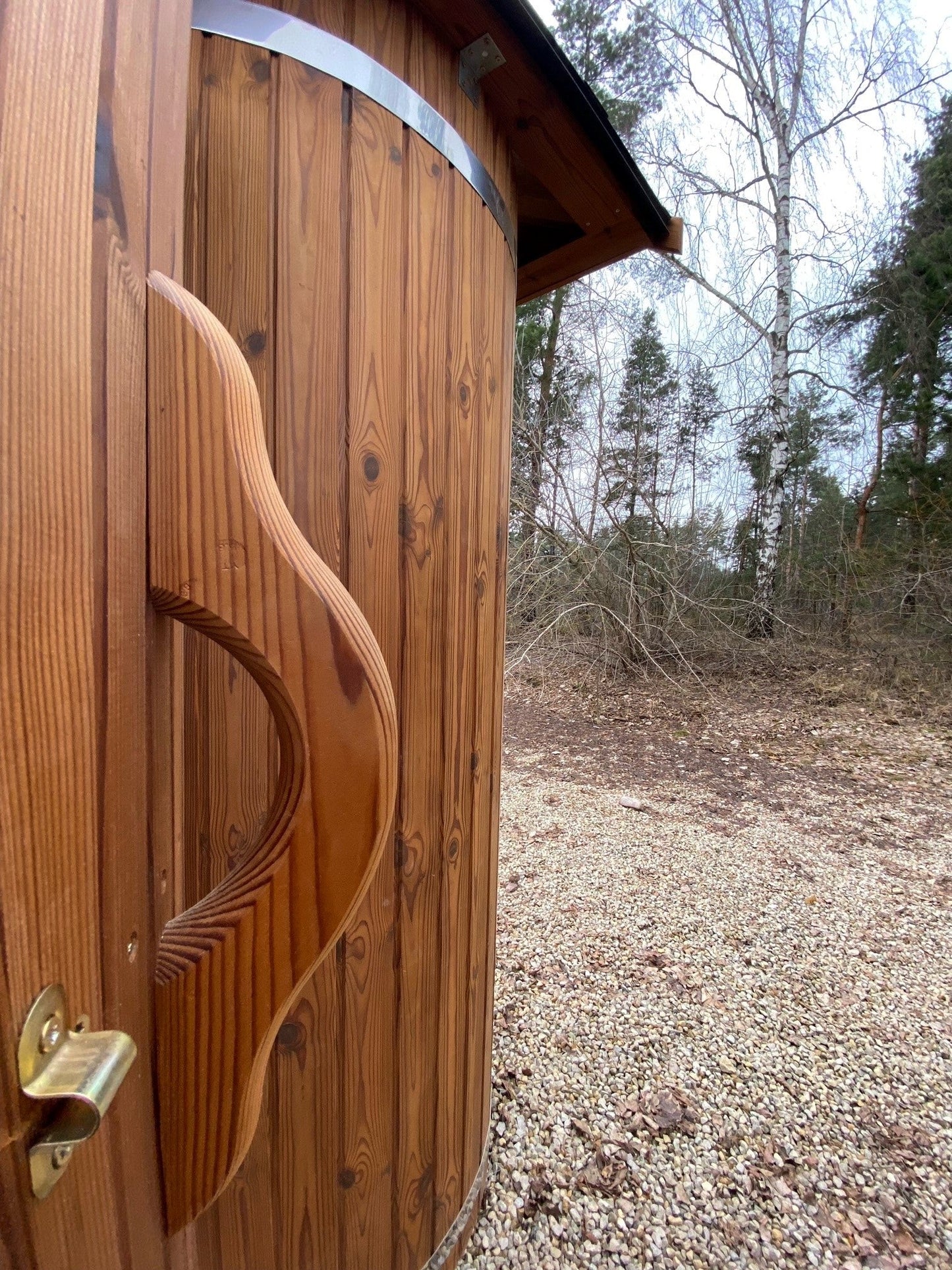Scandinavian Barrel Shower