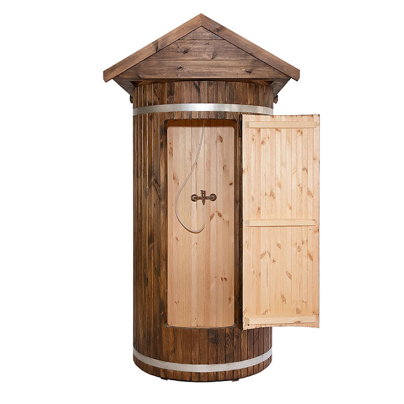 Scandinavian Barrel Shower