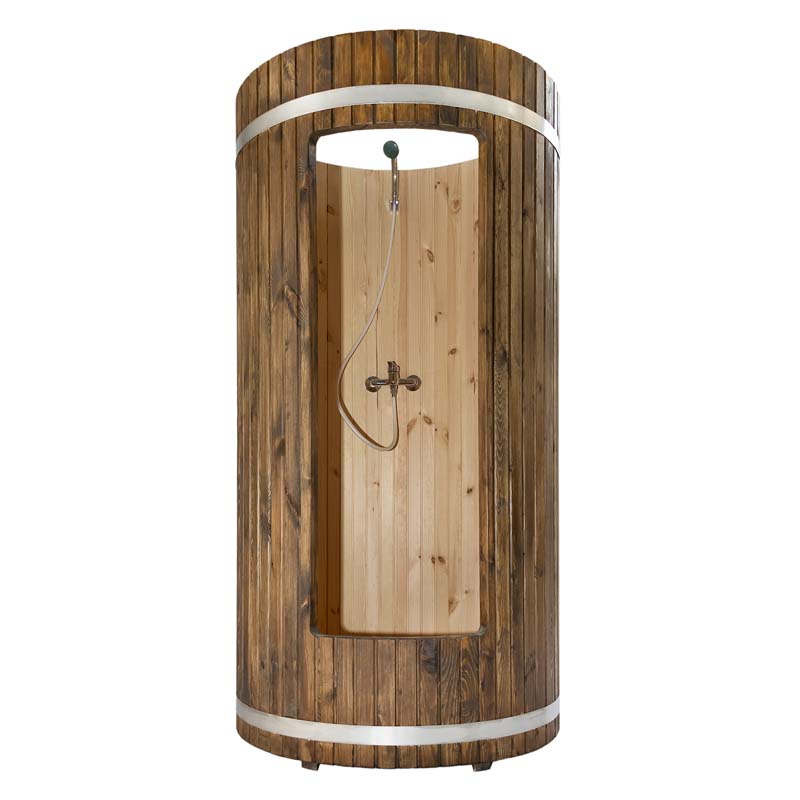 Scandinavian Barrel Shower