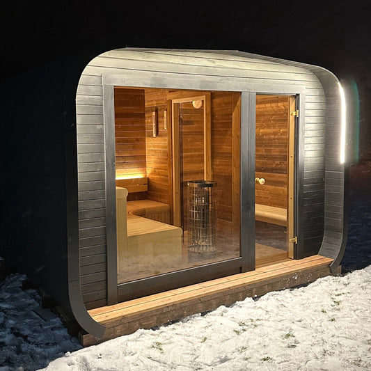 Halo Saunas Sanctuary V2 Thermo-wood Outdoor Sauna