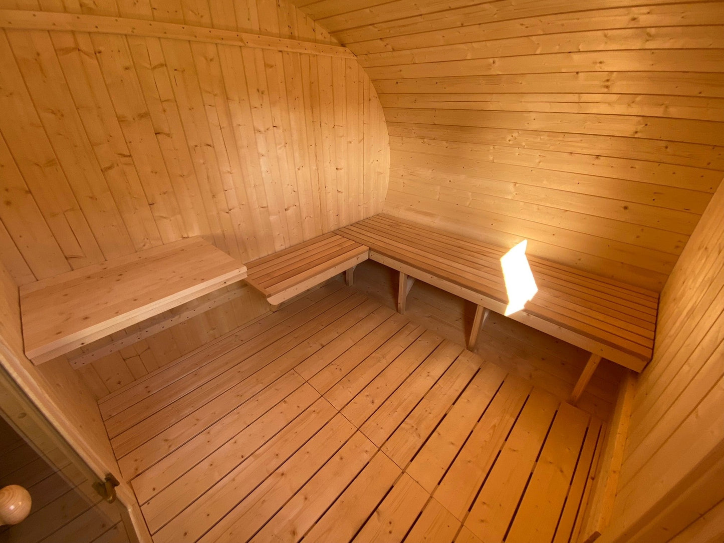 Halo Saunas Tranquil Ellipse Sauna 5m x 2.38m