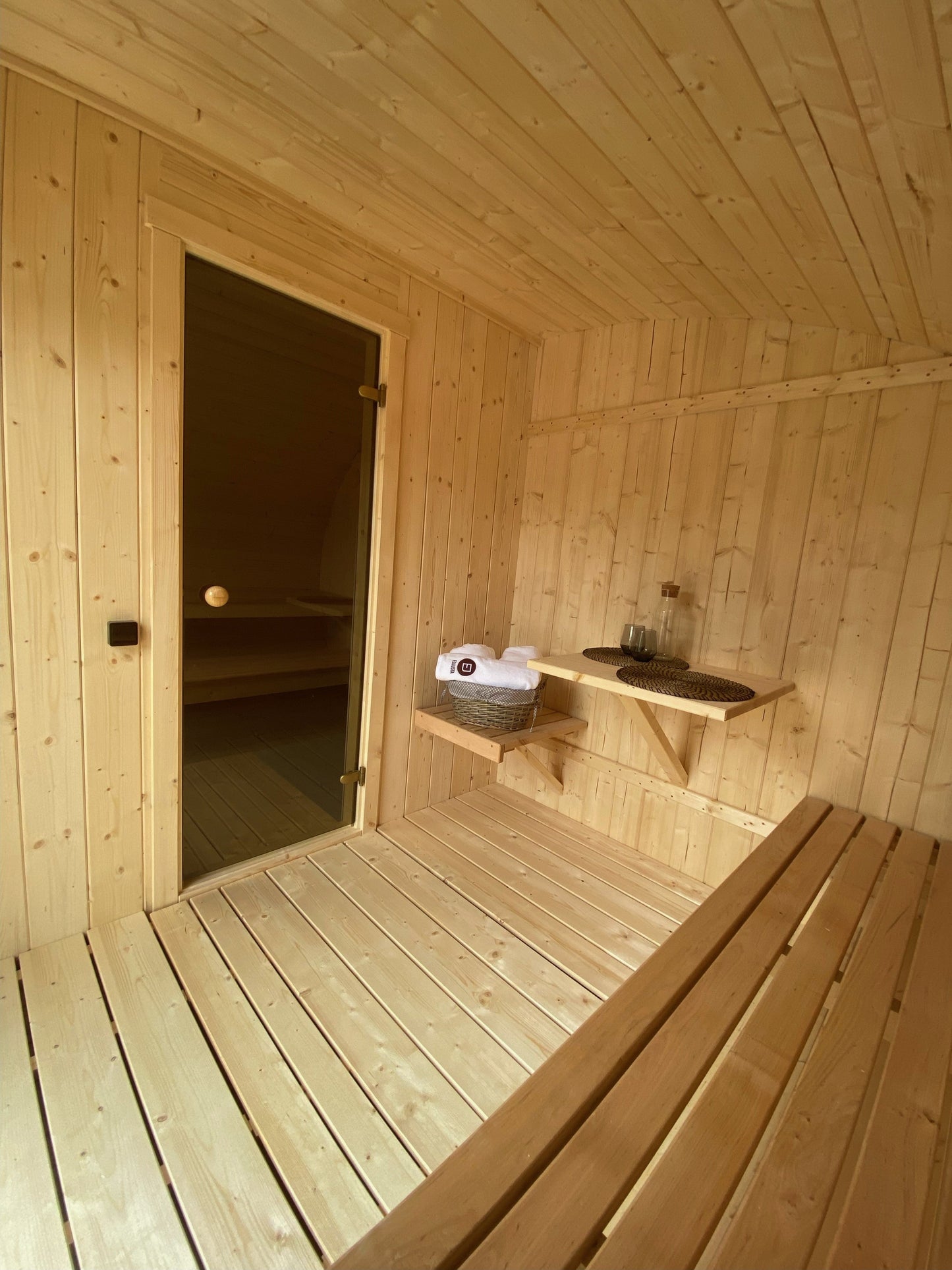 Halo Saunas Tranquil Ellipse Sauna 5m x 2.38m