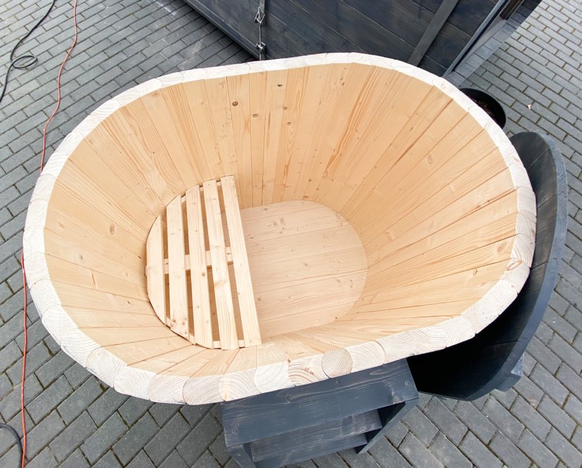 Halo Saunas Wooden Barrel Ice Bath